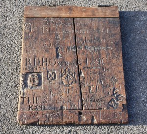 Desk No. 1. 1890's Desk Lid