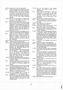 The Radleian Interview Continued