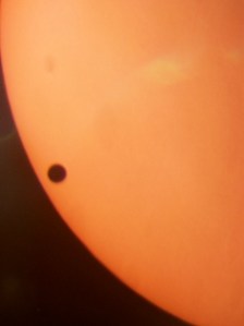 The Transit of Venus 2004 credit Charles Barclay