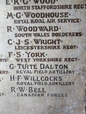 Late additions out of alphabetic sequence